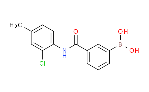 CAS No. 957060-97-8, 3-Borono-N-(2-chloro-4-methylphenyl)benzamide