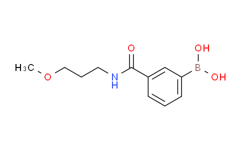CAS No. 957061-22-2, (3-((3-Methoxypropyl)carbamoyl)phenyl)boronic acid