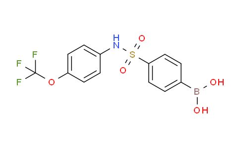 CAS No. 957062-98-5, (4-(N-(4-(Trifluoromethoxy)phenyl)sulfamoyl)phenyl)boronic acid