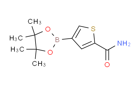 CAS No. 957345-71-0, 4-(4,4,5,5-Tetramethyl-1,3,2-dioxaborolan-2-yl)thiophene-2-carboxamide