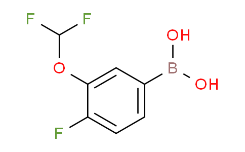 CAS No. 958451-70-2, (3-(Difluoromethoxy)-4-fluorophenyl)boronic acid