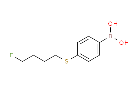 CAS No. 958451-97-3, (4-((4-Fluorobutyl)thio)phenyl)boronic acid