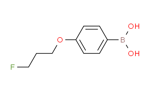 CAS No. 958453-57-1, (4-(3-fluoropropoxy)phenyl)boronic acid