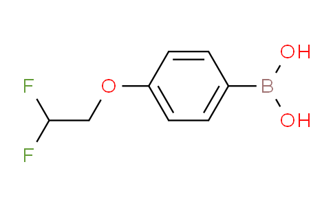CAS No. 958453-65-1, (4-(2,2-Difluoroethoxy)phenyl)boronic acid