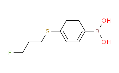 CAS No. 958453-83-3, (4-((3-Fluoropropyl)thio)phenyl)boronic acid