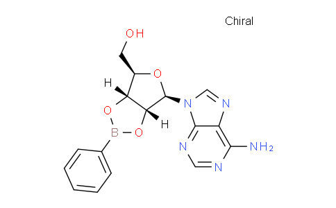 CAS No. 4710-68-3, ((3AS,4R,6R,6aR)-6-(6-amino-9H-purin-9-yl)-2-phenyltetrahydrofuro[3,4-d][1,3,2]dioxaborol-4-yl)methanol