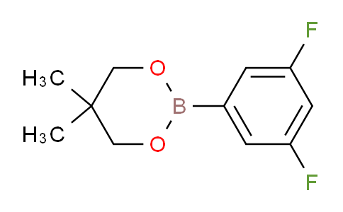 CAS No. 216393-57-6, 2-(3,5-Difluorophenyl)-5,5-dimethyl-1,3,2-dioxaborinane