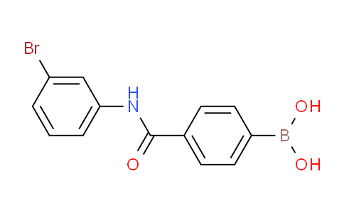 CAS No. 874288-00-3, 4-(3-bromophenylcarbamoyl)phenylboronic acid