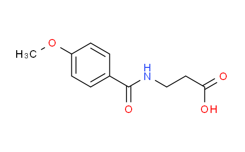 CAS No. 121428-49-7, 3-(4-Methoxybenzamido)propanoic acid
