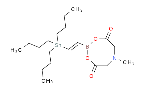 CAS No. 1237789-30-8, trans-2-(Tributyltin)vinylboronic acid MIDA ester