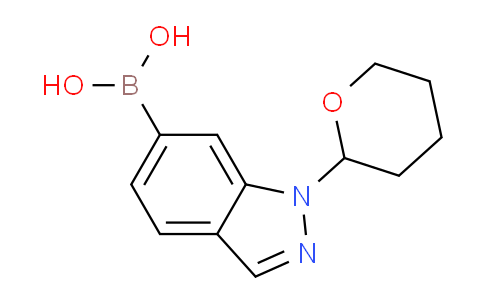 CAS No. 2096337-20-9, 1-(tetrahydro-2H-pyran-2-yl)-1H-indazol-6-yl-6-boronic acid