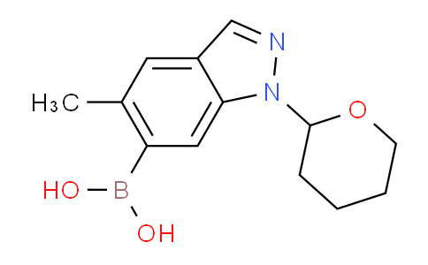 CAS No. 2096334-81-3, 1-(tetrahydro-2H-pyran-2-yl)-5-methyl-1H-indazol-6-yl-6-boronic acid