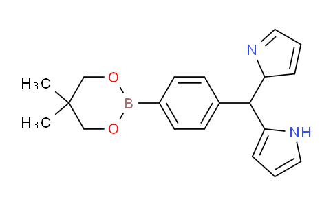 CAS No. 1025707-99-6, 5-(4-(5,5-dimethyl-1,3,2-dioxaborinane)phenyl) dipyrromethane