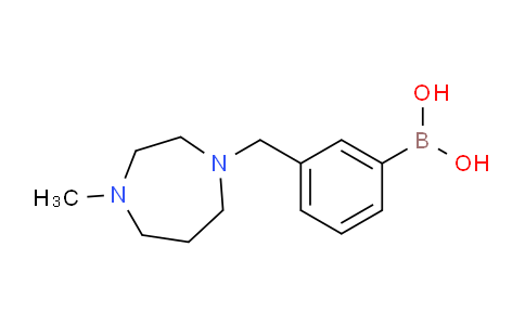 CAS No. 1332506-16-7, {3-[(4-methyl-1,4-diazepan-1-yl)methyl]phenyl}boronic acid hcl salt