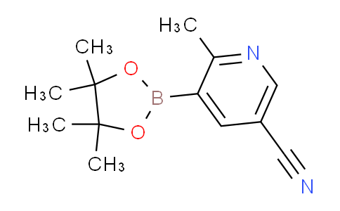 CAS No. 2223012-08-4, 6-methyl-5-(tetramethyl-1,3,2-dioxaborolan-2-yl)pyridine-3-carbonitrile