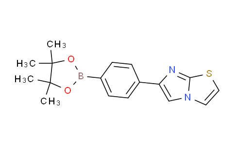 CAS No. 942589-60-8, 6-[4-(4,4,5,5-tetramethyl-1,3,2-dioxaborolan-2-yl)phenyl]imidazo[2,1-b][1,3]thiazole