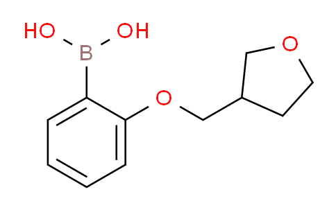 CAS No. 1333411-99-6, {2-[(oxolan-3-yl)methoxy]phenyl}boronic acid