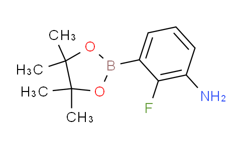 CAS No. 1231892-80-0, 2-Fluoro-3-(4,4,5,5-tetramethyl-1,3,2-dioxaborolan-2-yl)aniline