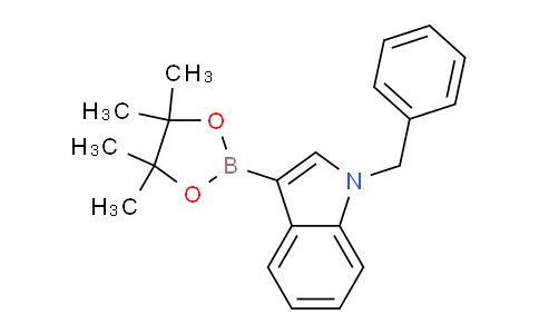 CAS No. 1310846-82-2, 1-Benzyl-3-(4,4,5,5-tetramethyl-1,3,2-dioxaborolan-2-yl)indole