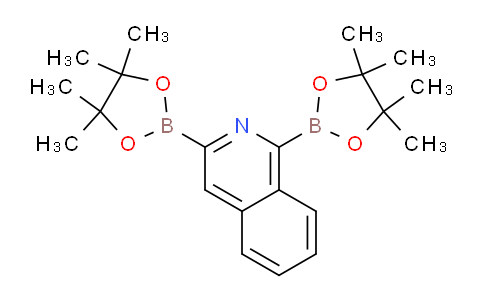 CAS No. 1116082-26-8, 1,3-Bis(4,4,5,5-tetramethyl-1,3,2-dioxaborolan-2-yl)-isoquinoline