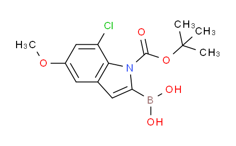 DY707683 | 1203844-26-1 | 1-(tert-Butoxycarbonyl)-7-chloro-5-methoxy-1H-indol-2-ylboronic acid
