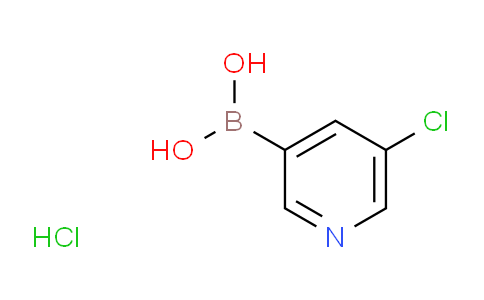 CAS No. 2096339-34-1, (5-Chloropyridin-3-yl)boronic acid hydrochloride