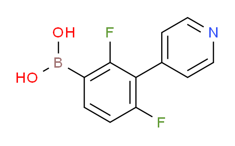 CAS No. 461451-71-8, [2,4-Difluoro-3-(pyridin-4-yl)phenyl]boronic acid