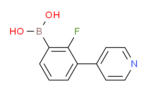 CAS No. 425379-23-3, [2-Fluoro-3-(pyridin-4-yl)phenyl]boronic acid