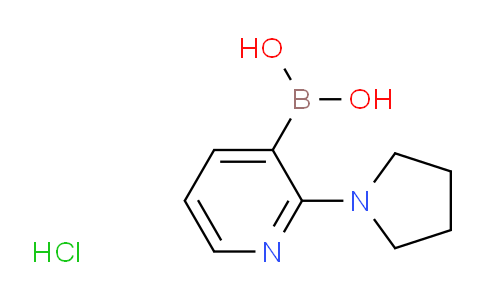 CAS No. 1309978-66-2, (2-(Pyrrolidin-1-yl)pyridin-3-yl)boronic acid hydrochloride