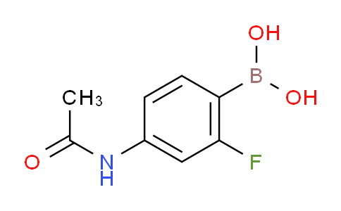 CAS No. 2246813-84-1, (4-Acetamido-2-fluorophenyl)boronic acid