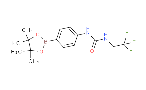 DY707719 | 874297-90-2 | 1-(4-(4,4,5,5-Tetramethyl-1,3,2-dioxaborolan-2-yl)phenyl)-3-(2,2,2-trifluoroethyl)urea