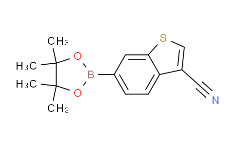 DY707721 | 1315312-73-2 | 6-(4,4,5,5-tetramethyl-1,3,2-dioxaborolan-2-yl)-1-benzothiophene-3-carbonitrile