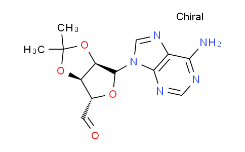 CAS No. 18210-77-0, adenosine, 5'-deoxy-2',3'-o-(1-methylethylidene)-5'-oxo-