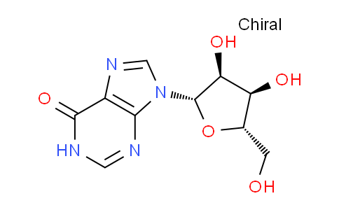 21138-24-9 | 9-((2S,3S,4R,5S)-3,4-dihydroxy-5-(hydroxymethyl)tetrahydrofuran-2-yl)-1,9-dihydro-6H-purin-6-one