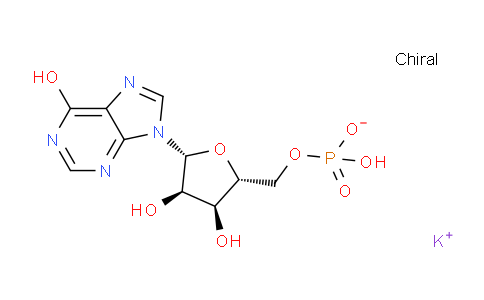 26936-41-4 | potassium ((2R,3S,4R,5R)-3,4-dihydroxy-5-(6-hydroxy-9H-purin-9-yl)tetrahydrofuran-2-yl)methyl hydrogen phosphate