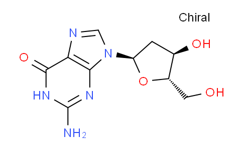 CAS No. 22837-44-1, 2-Amino-9-((2R,4R,5S)-4-hydroxy-5-(hydroxymethyl)tetrahydrofuran-2-yl)-1H-purin-6(9H)-one