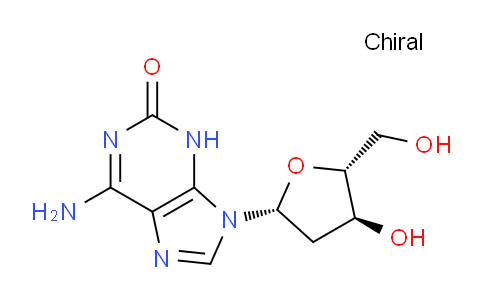 106449-56-3 | 6-amino-9-((2R,4S,5R)-4-hydroxy-5-(hydroxymethyl)tetrahydrofuran-2-yl)-3,9-dihydro-2H-purin-2-one