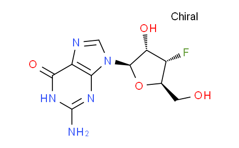 123402-21-1 | 2-Amino-9-((2R,3S,4S,5R)-4-fluoro-3-hydroxy-5-(hydroxymethyl)tetrahydrofuran-2-yl)-1H-purin-6(9H)-one