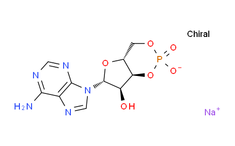 CAS No. 37839-81-9, sodium(4ar,6r,7r,7as)-6-(6-amino-9h-purin-9-yl)-7-hydroxytetrahydro-4h-furo[3,2-d][1,3,2]dioxaphosphinin-2-olate 2-oxide