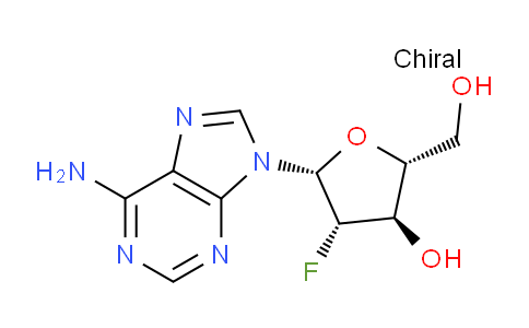 CAS No. 20227-41-2, (2R,3R,4S,5R)-5-(6-amino-9H-purin-9-yl)-4-fluoro-2-(hydroxymethyl)tetrahydrofuran-3-ol