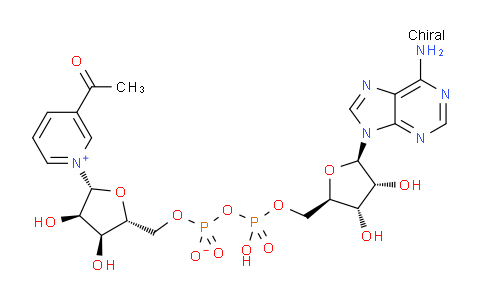 CAS No. 86-08-8, 3-acetyl-1-((2R,3R,4S,5R)-5-((((((((2R,3S,4R,5R)-5-(6-amino-9H-purin-9-yl)-3,4-dihydroxytetrahydrofuran-2-yl)methoxy)(hydroxy)phosphoryl)oxy)oxidophosphoryl)oxy)methyl)-3,4-dihydroxytetrahydrofuran-2-yl)pyridin-1-ium