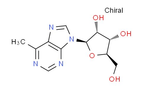 CAS No. 14675-48-0, (2R,3S,4R,5R)-2-(hydroxymethyl)-5-(6-methyl-9H-purin-9-yl)tetrahydrofuran-3,4-diol