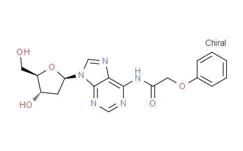 CAS No. 110522-74-2, N-(9-((2R,4S,5R)-4-Hydroxy-5-(hydroxymethyl)tetrahydrofuran-2-yl)-9H-purin-6-yl)-2-phenoxyacetamide