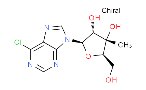 CAS No. 849241-91-4, 6-Chloro-9-(3-C-methyl-b-D-ribofuranosyl)-9H-purine
