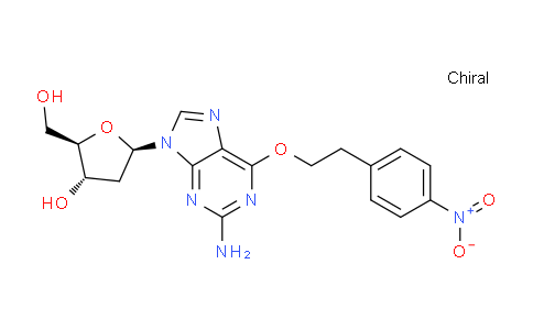 CAS No. 86137-72-6, (2R,3S,5R)-5-(2-amino-6-(4-nitrophenethoxy)-9H-purin-9-yl)-2-(hydroxymethyl)tetrahydrofuran-3-ol