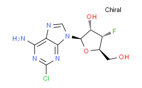 CAS No. 122654-30-2, (2R,3S,4S,5R)-2-(6-amino-2-chloro-9H-purin-9-yl)-4-fluoro-5-(hydroxymethyl)tetrahydrofuran-3-ol