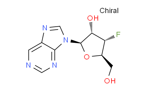 CAS No. 124775-29-7, (2R,3S,4S,5R)-4-fluoro-5-(hydroxymethyl)-2-(9H-purin-9-yl)tetrahydrofuran-3-ol