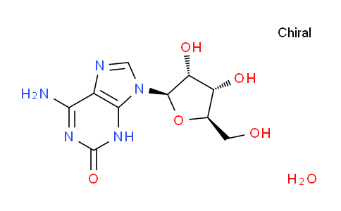 CAS No. 359436-55-8, 6-amino-9-((2R,3R,4S,5R)-3,4-dihydroxy-5-(hydroxymethyl)tetrahydrofuran-2-yl)-3,9-dihydro-2H-purin-2-one hydrate