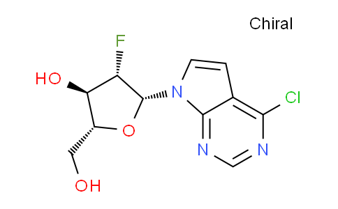 CAS No. 169516-60-3, (2R,3R,4S,5R)-5-(4-chloro-7H-pyrrolo[2,3-d]pyrimidin-7-yl)-4-fluoro-2-(hydroxymethyl)tetrahydrofuran-3-ol