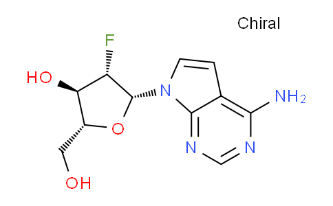 CAS No. 169516-61-4, (2R,3R,4S,5R)-5-(4-amino-7H-pyrrolo[2,3-d]pyrimidin-7-yl)-4-fluoro-2-(hydroxymethyl)tetrahydrofuran-3-ol